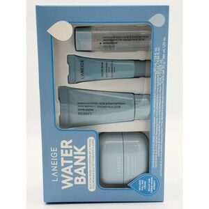 Laneige Water Bank Blue Hyaluronic Hydration Set 4 Piece Skincare Gift Set New